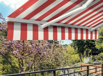 Tenda a bracci cassonata